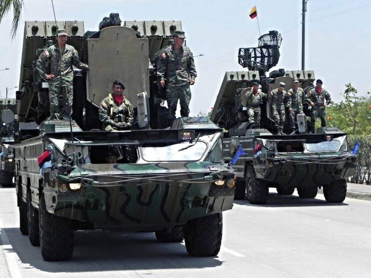 ЗРК «Оса-АКМ» військових Еквадору. Фото: Poder Militar Ecuatoriano