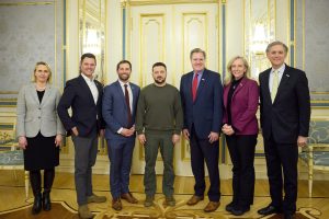 Зеленський зустрівся з конгресменами США й закликав підтримати Україну