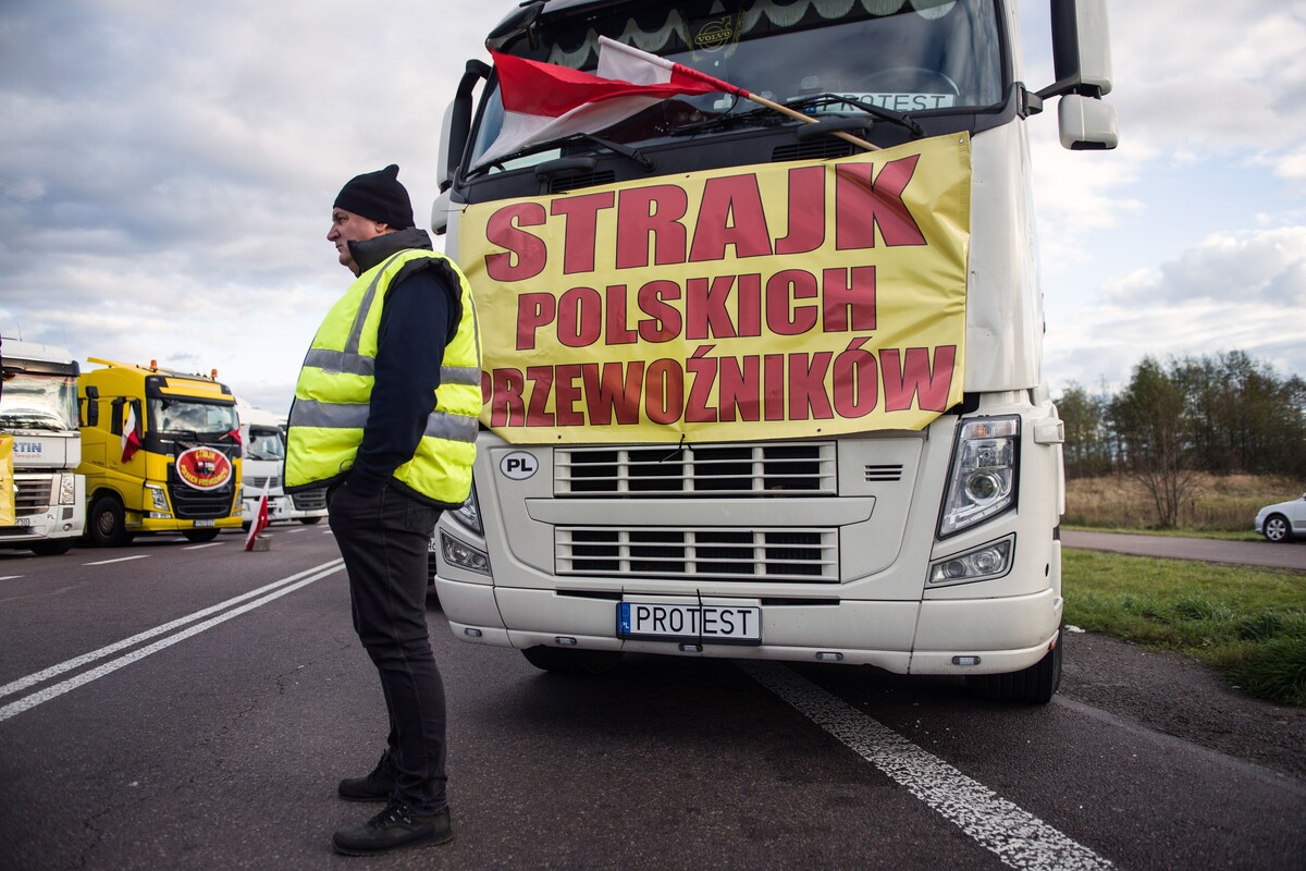 Протест польських фермерів. Фото: 24tv.ua