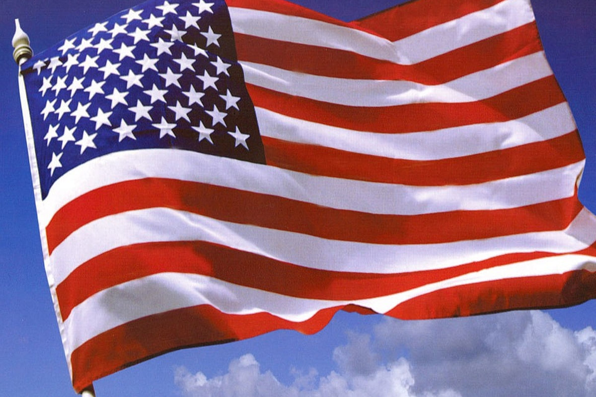 Прапор США. Фото: pixelstalk.net