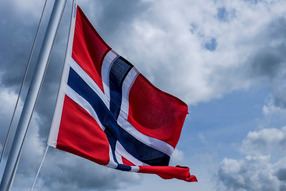 Прапор Норвегії. Фото: rbc.ua