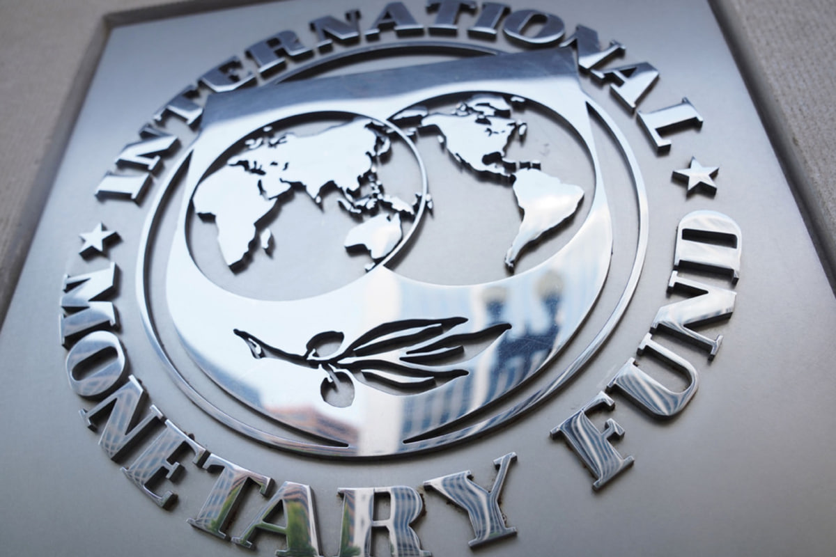 Логотип МВФ. Фото: news.cgtn.com