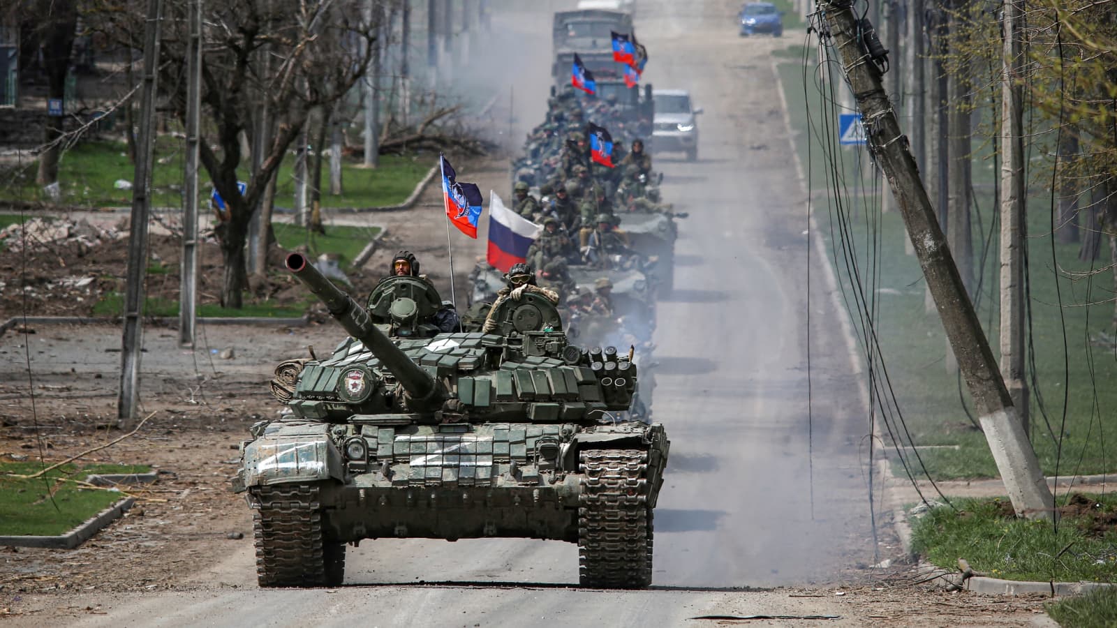 Війська РФ в Україні. Фото: Chingis Kondarov | Reuters