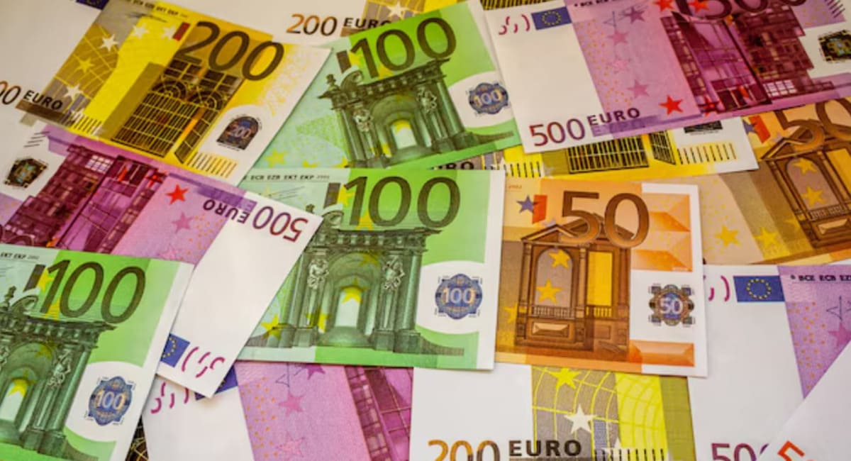 Європейська валюта. Ілюстративне фото: Freepik