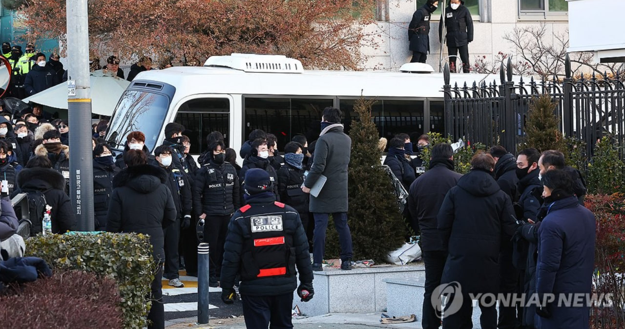 Арешт Йоля. Фото: Yonhap