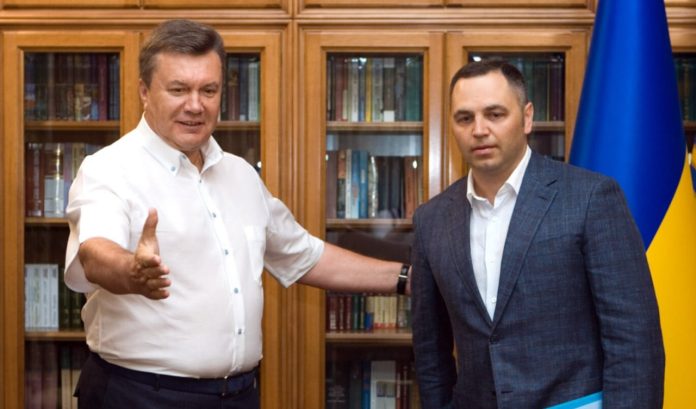 Віктор Янукович й Андрій Портнов