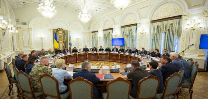 Засідання РНБО. Фото: ОП