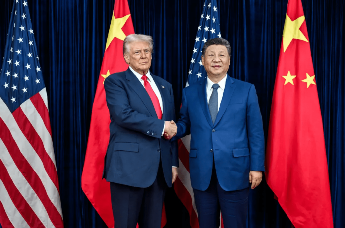 Дональд Трамп, президент США та Сі Цзіньпін, лідер КНР. Фото: сайт Білого дому.