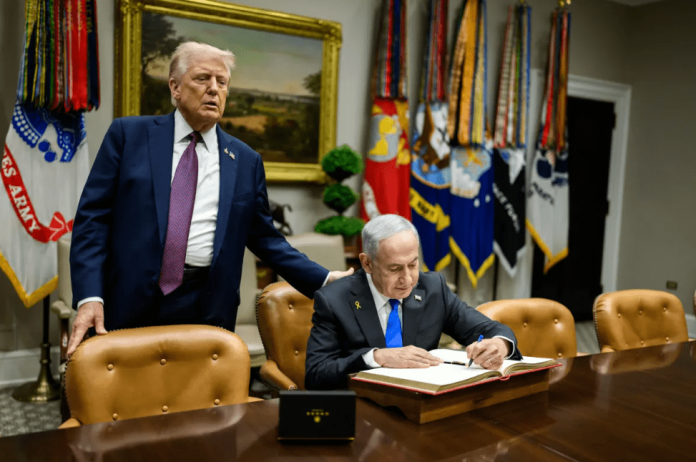 Дональд Трамп, президент США та Беньямін Нетаньягу, прем'єр-міністр Ізраїля. Фото: сайт Білого дому.