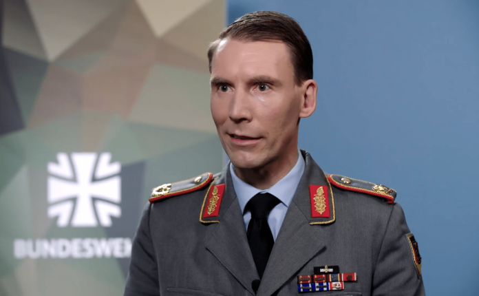 Крістіан Фройдінг, головнокомандувач німецької армії. Фото: сайт Міністерства оборони Німеччини.
